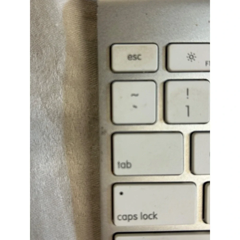 Apple Wireless Bluetooth Keyboard 2009 A1314 Aluminum iMac 11 Inch By 5 Inch